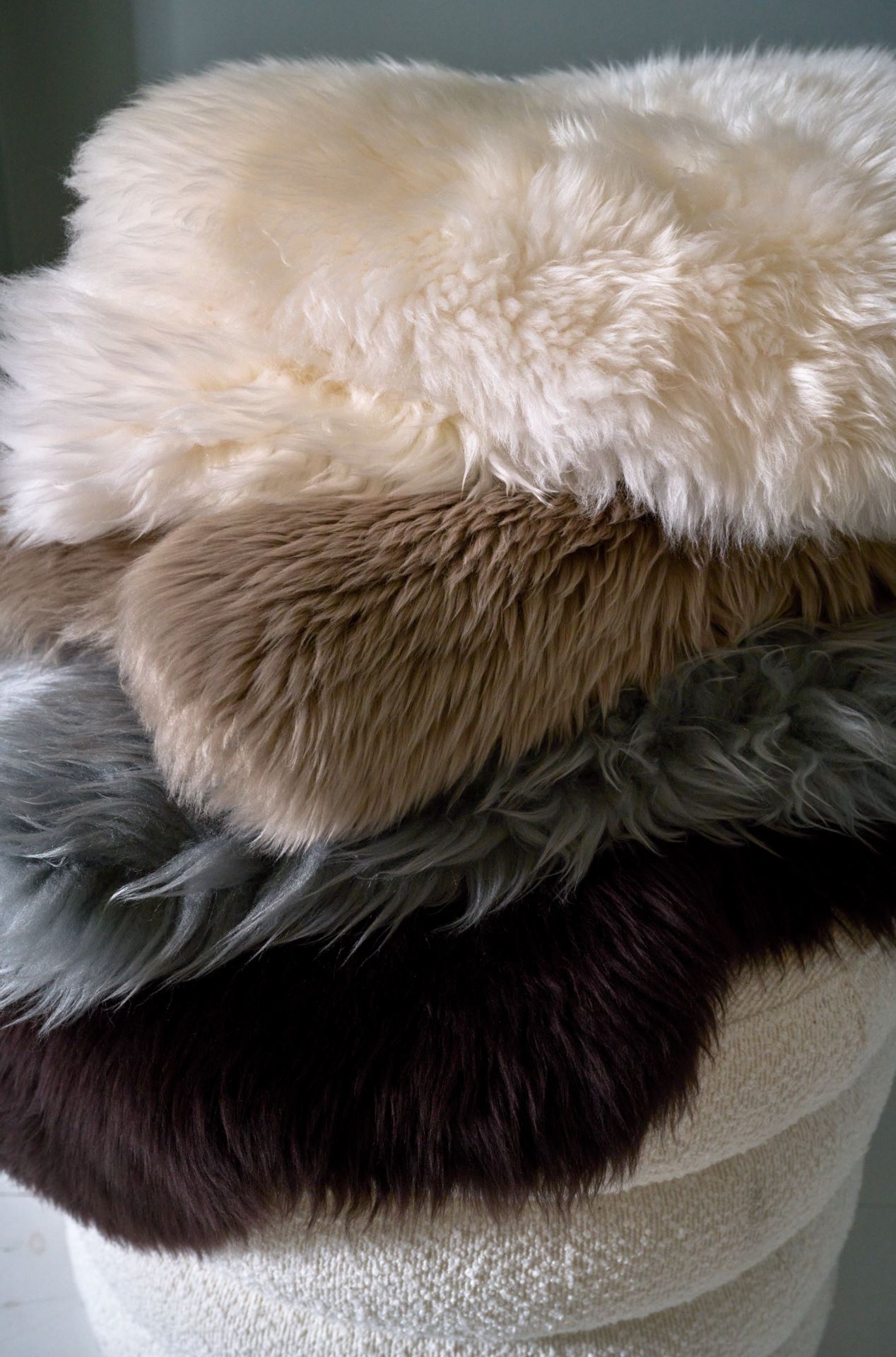 Fårskinn beige - 2