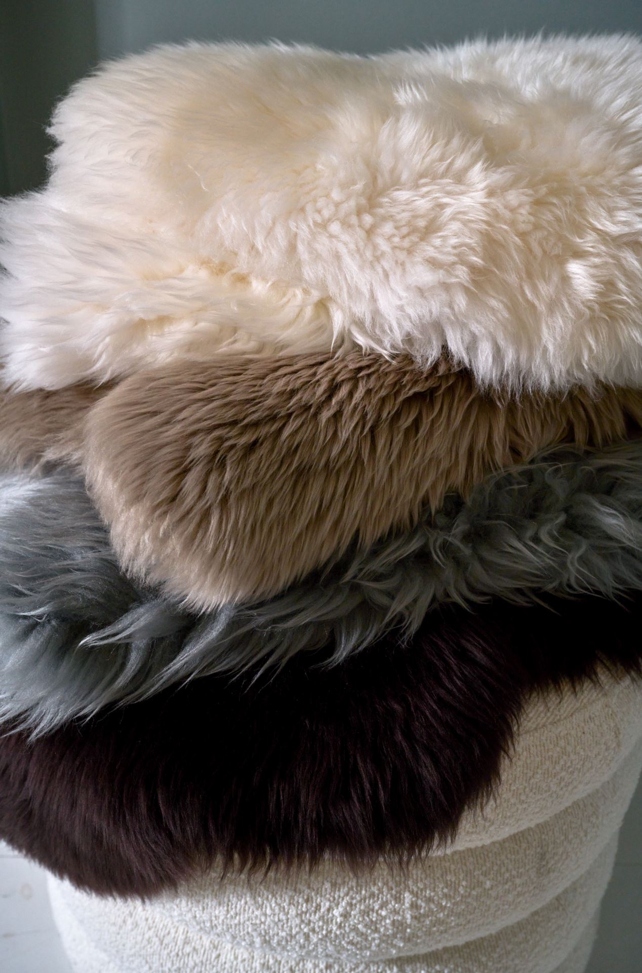Fårskinn beige - 2