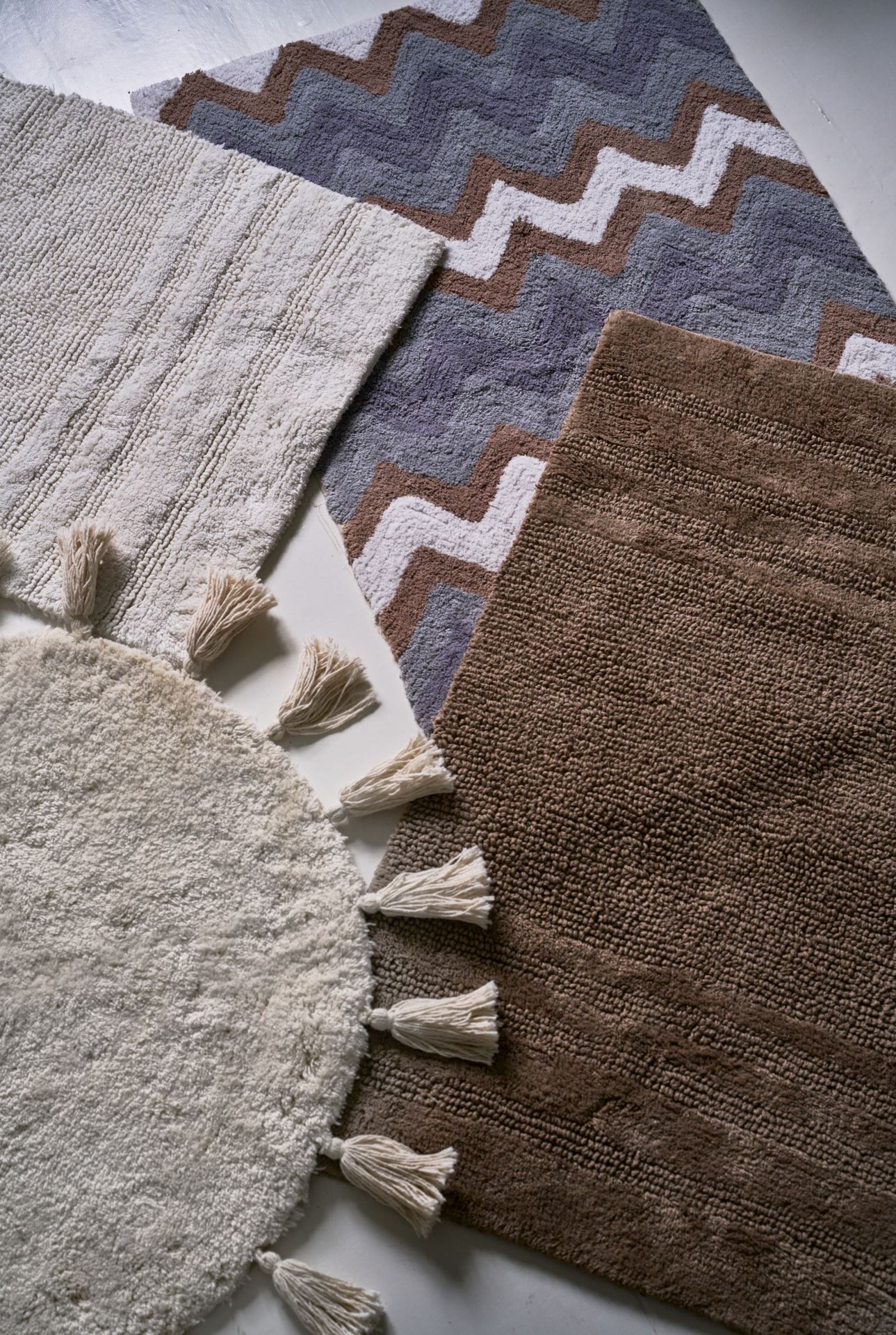 Badrumsmatta multi/blå - 2