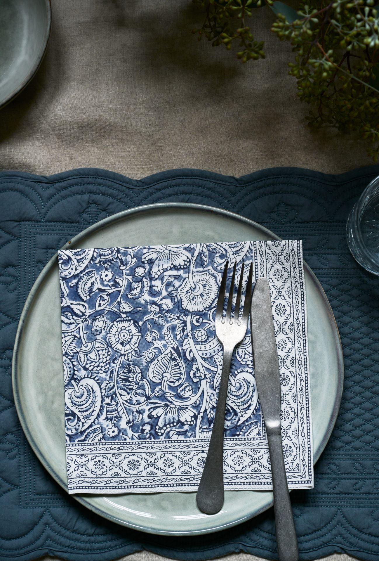 Bestick 4 delar stål - 6