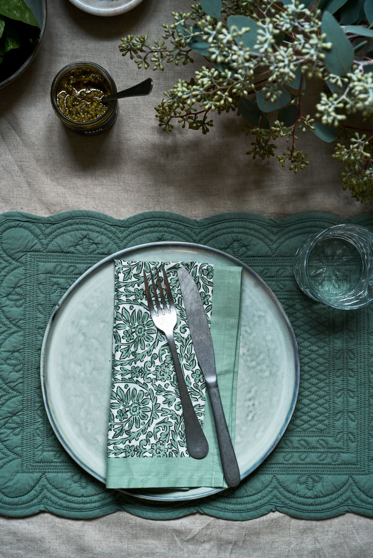 Bordstablett grön - 2