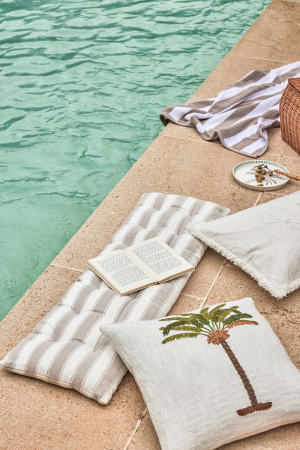 Sittkudde multi/beige - 2