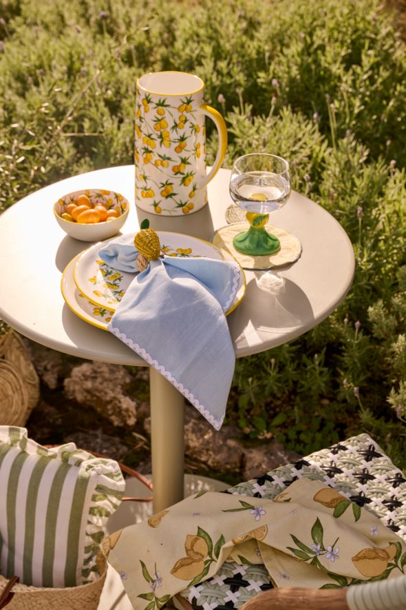 2-pack tygservetter ljusblå - 2