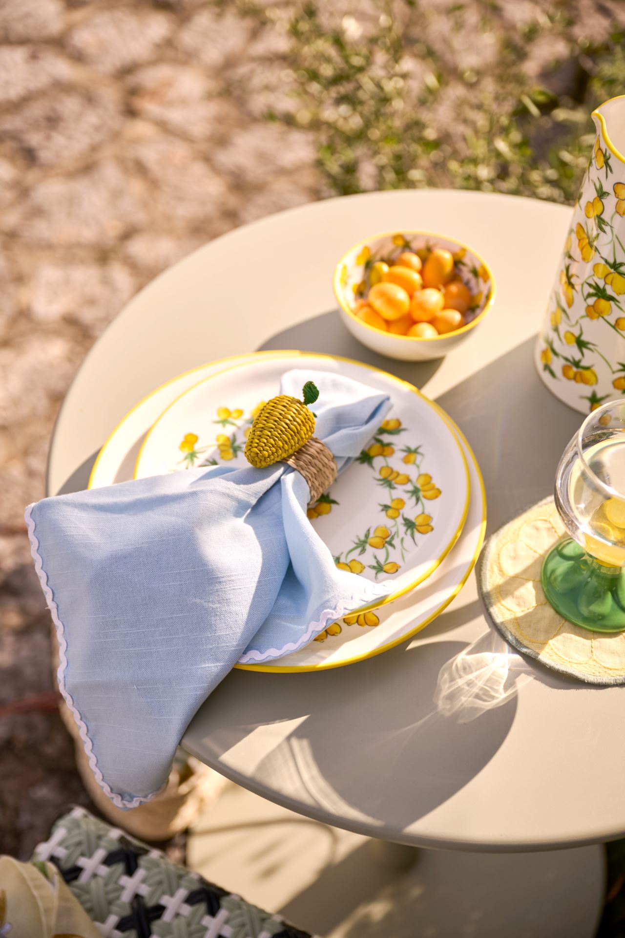 2-pack tygservetter ljusblå - 3