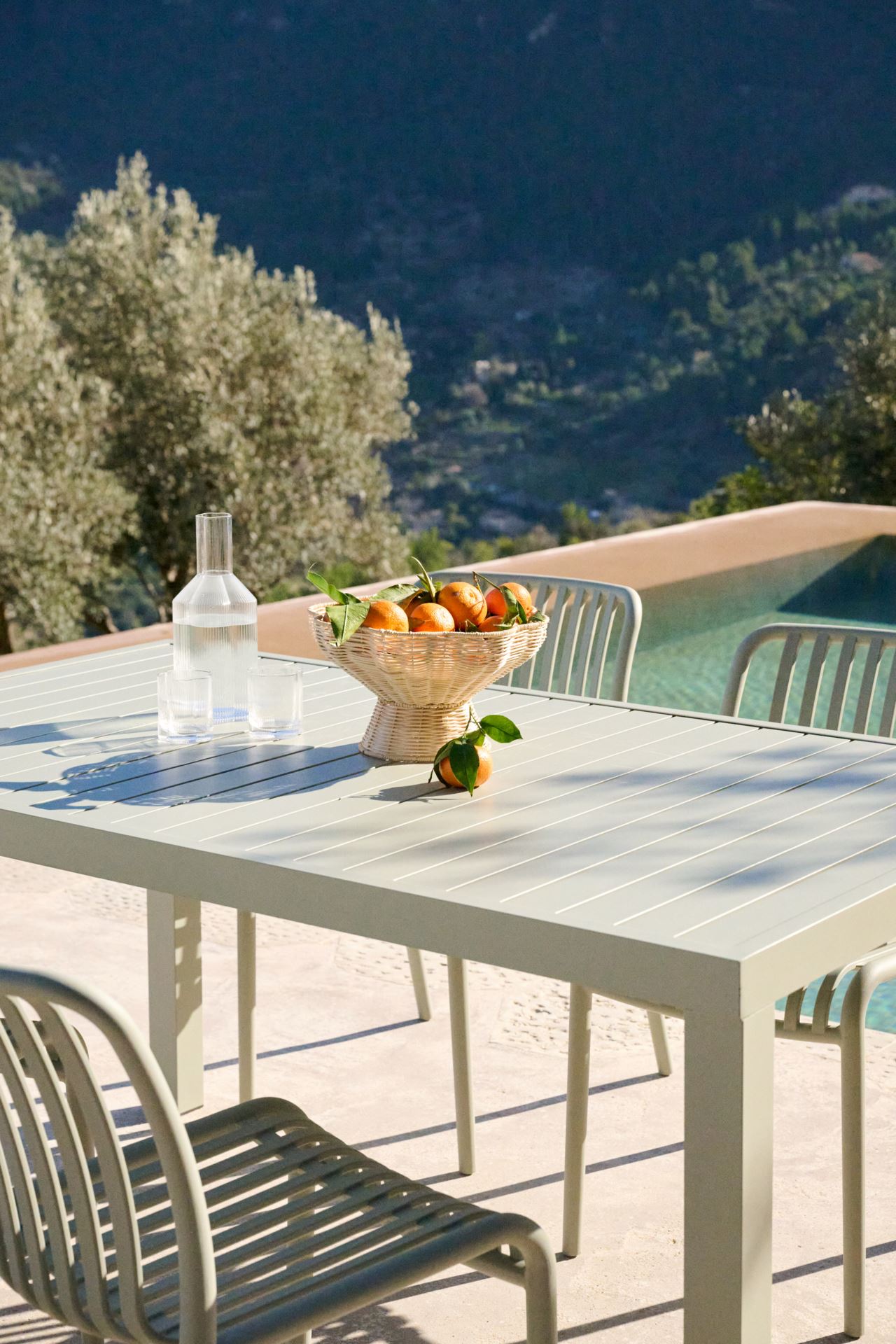 Trädgårdsbord grågön - 2