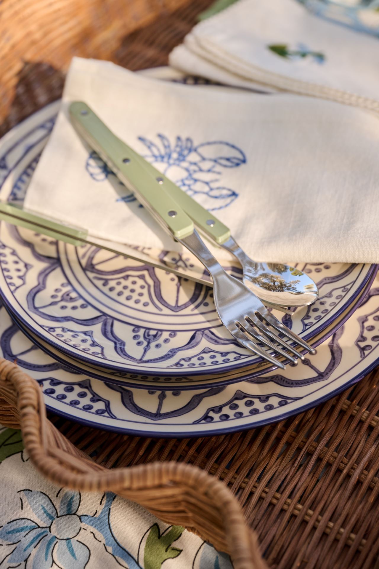 2-pack tygservetter vit - 3