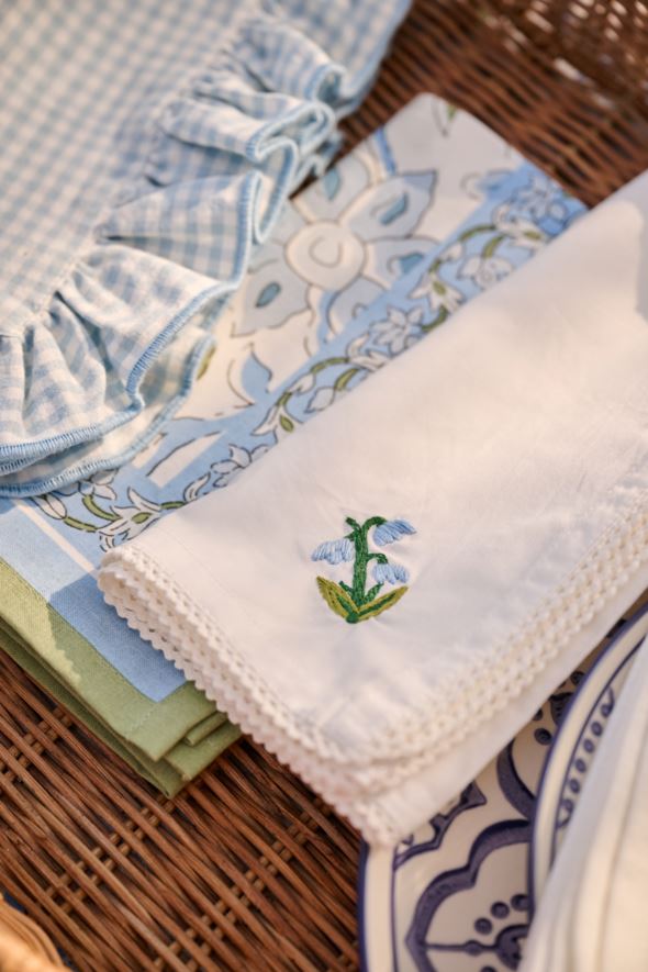 2-pack tygservetter vit - 2