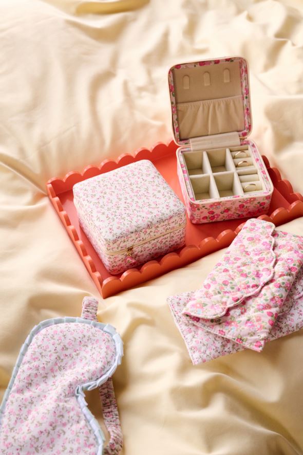 Glasögonfodral rosa - 3