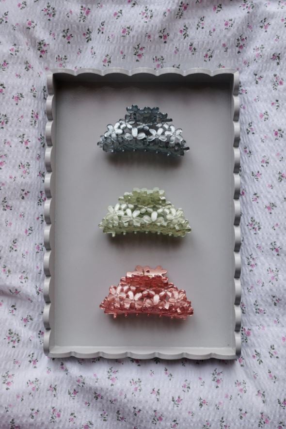 Hårklämma blå - 2