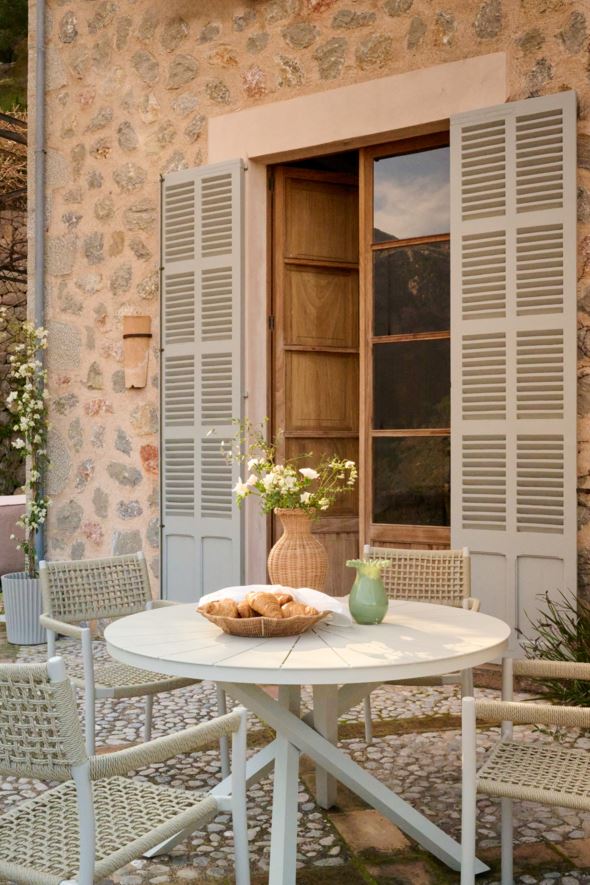 Trädgårdsbord offwhite - 2