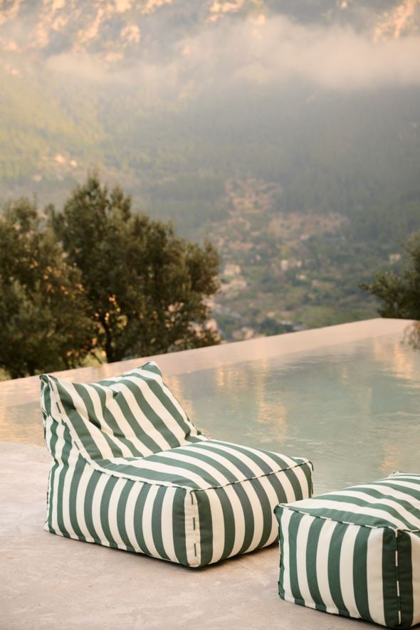 Sittsäcksstol multi/grön - 4