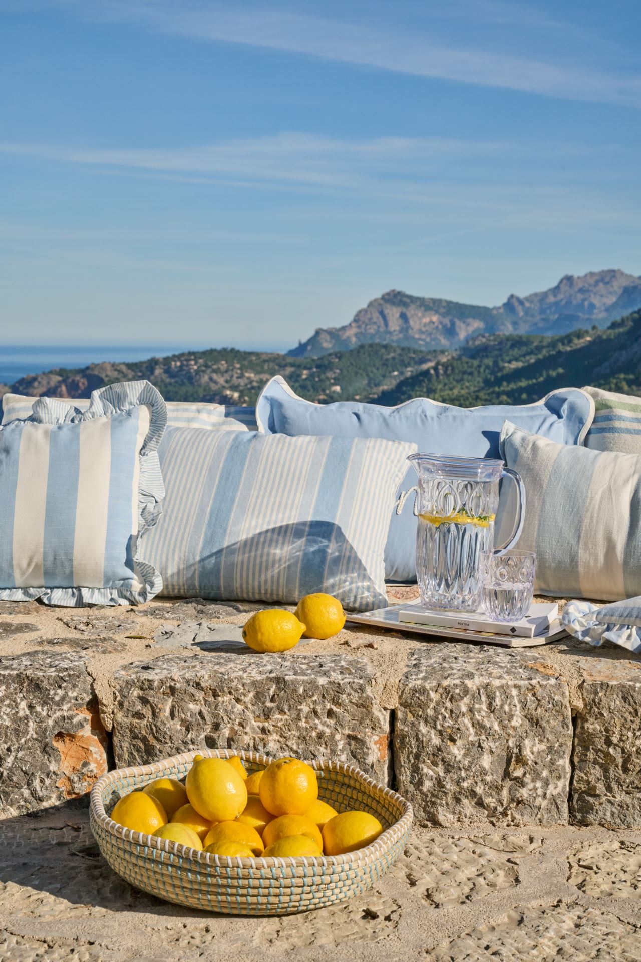 Dekor skål ljusblå - 3