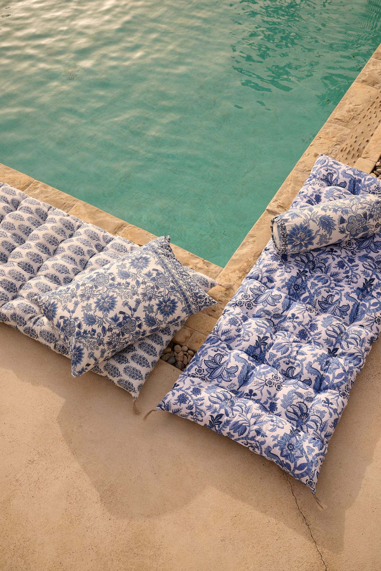 Bolsterpute multi/blå - 3