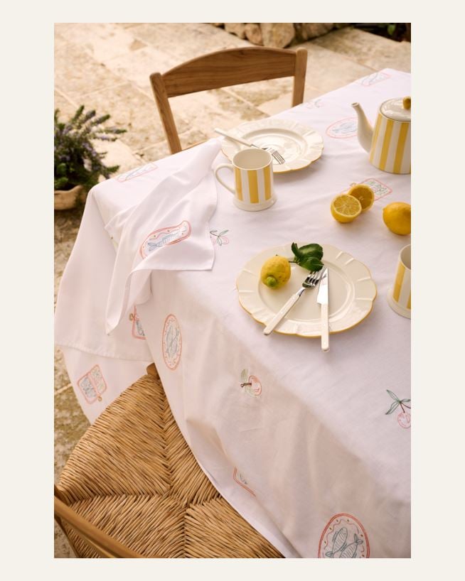 Duk vit - 140x250 cm vit - 1