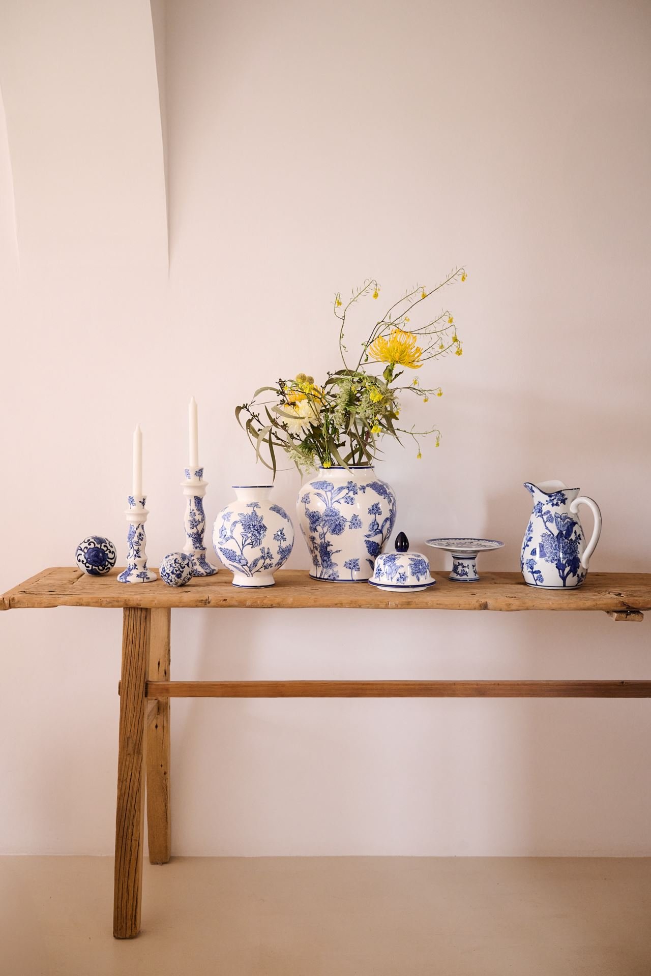 Tårtfat multi/blå - 3