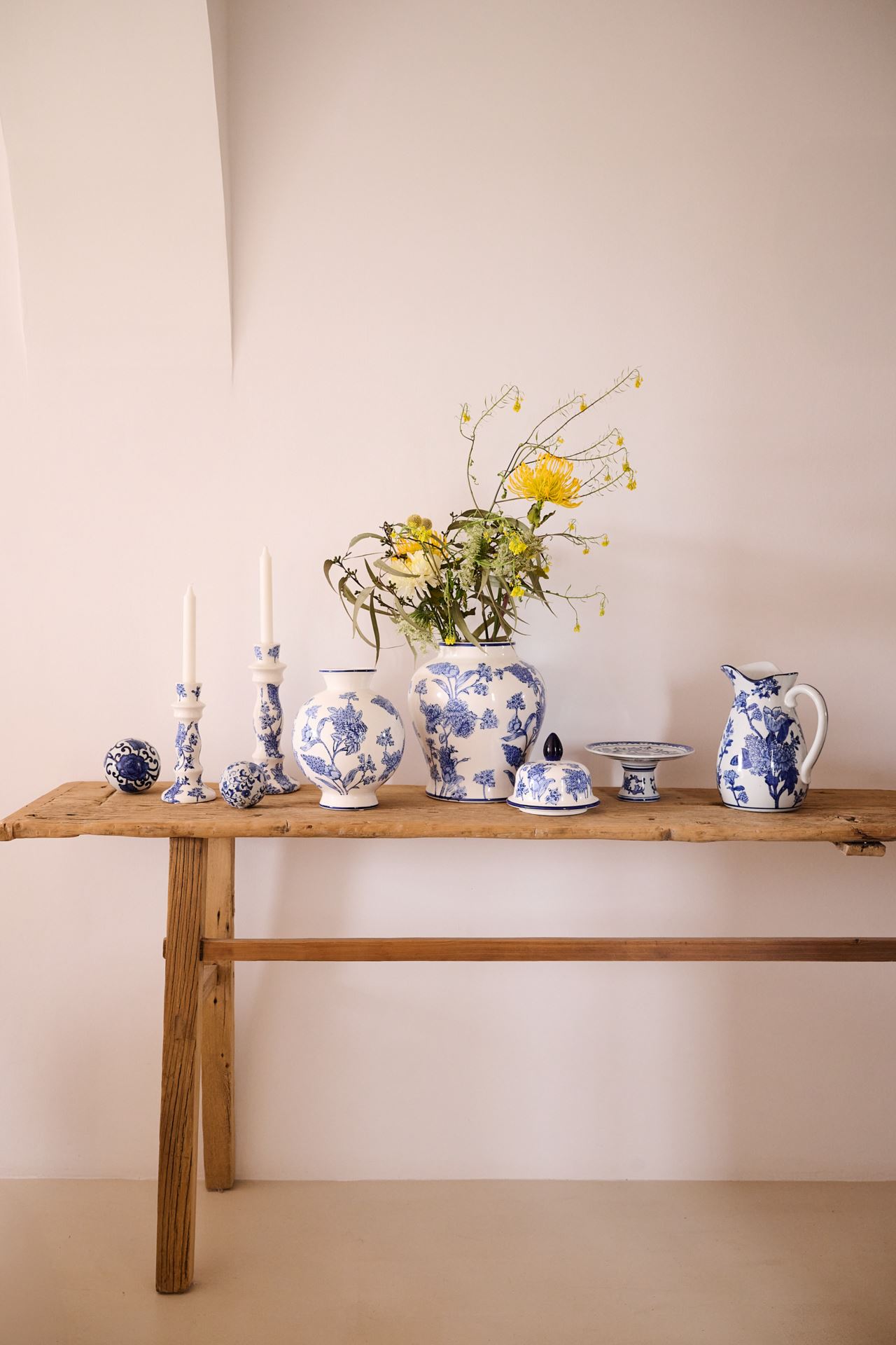 Tårtfat multi/blå - 3