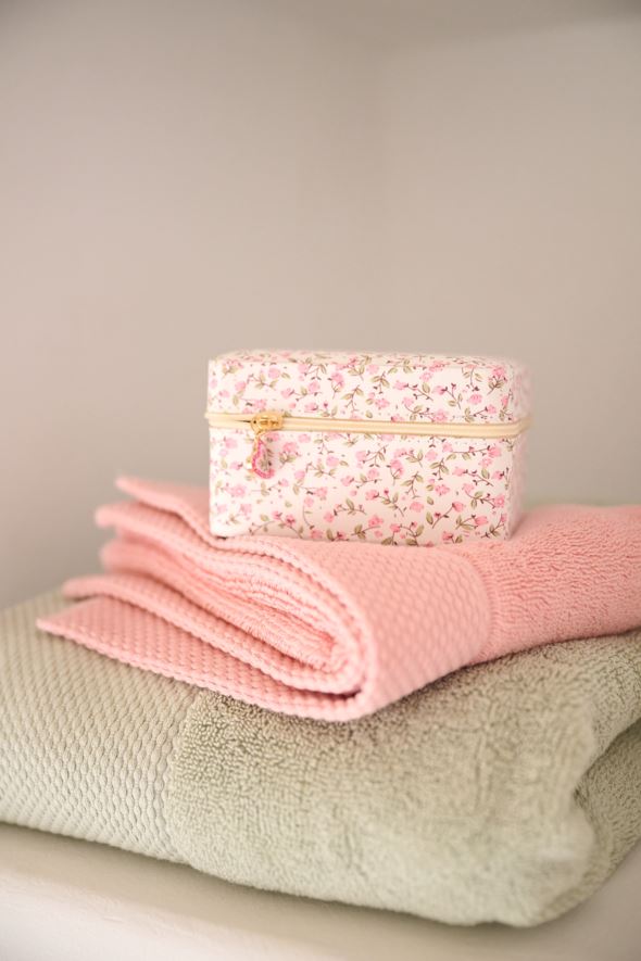 Smyckeskrin med dragkedja rosa - 2