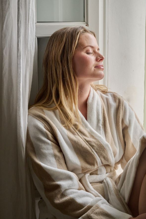 Morgonrock beige - 2