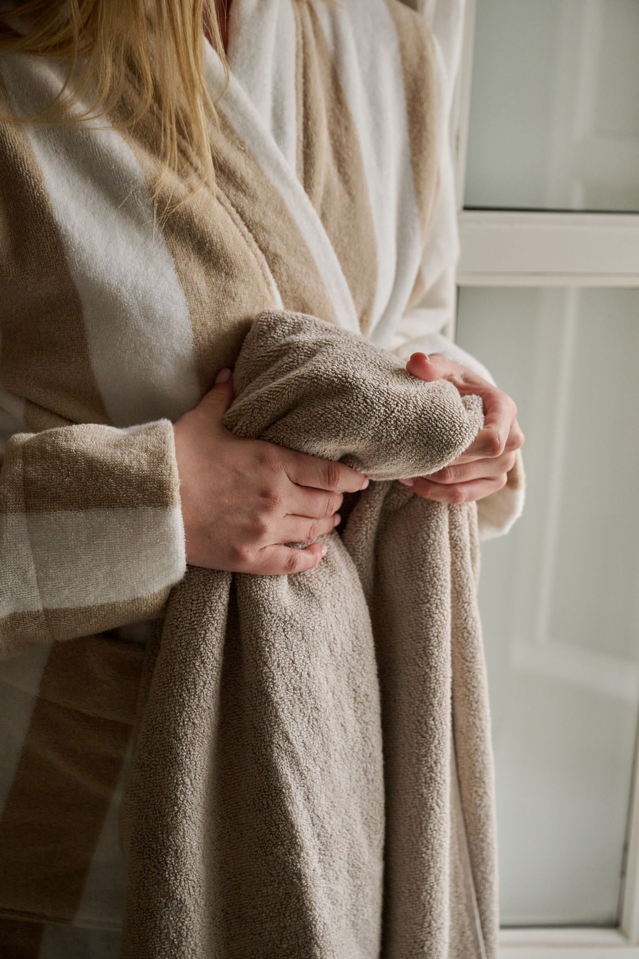 Morgonrock beige - 5