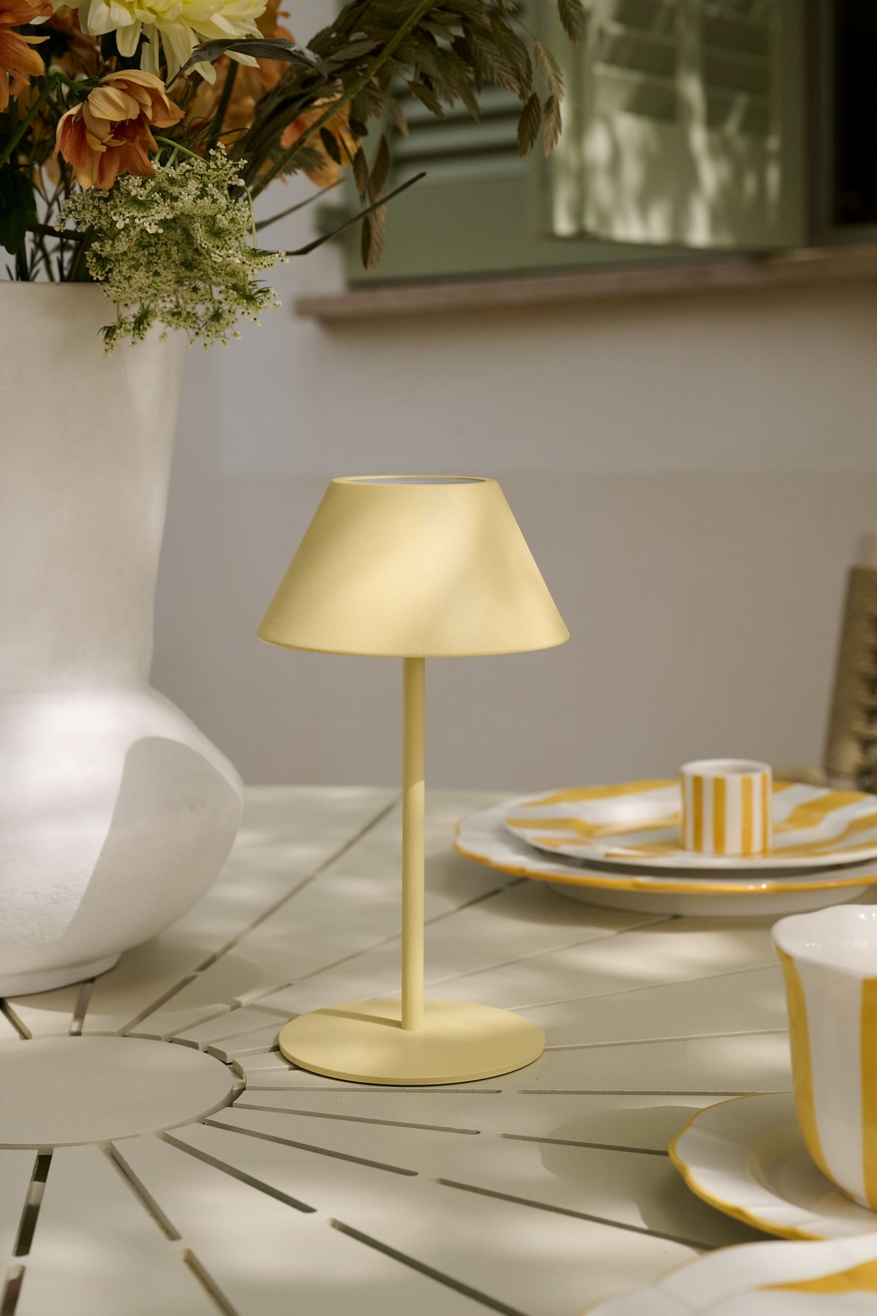 Batteridriven lampa ljusgul - 6