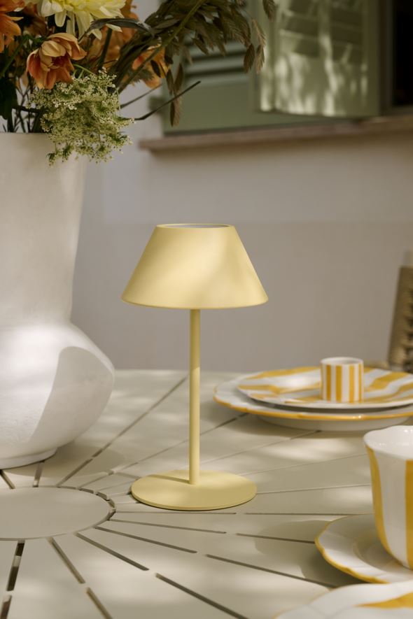 Batteridriven lampa ljusgul - 6