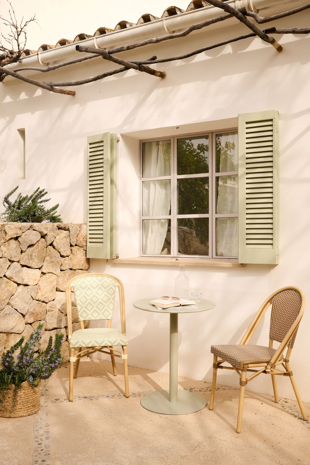 Trädgårdsbord grågön - 3