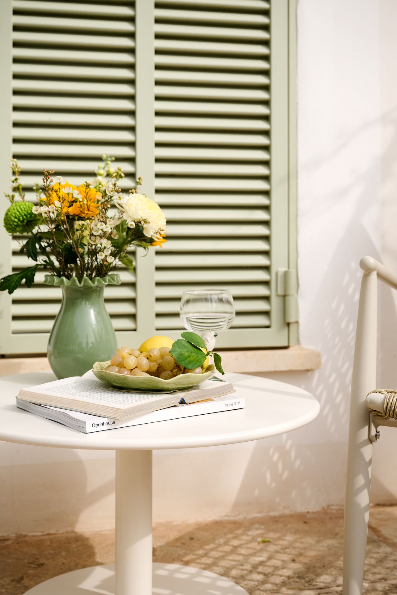 Trädgårdsbord offwhite - 3