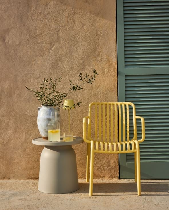 Trädgårdsbord sand - 2