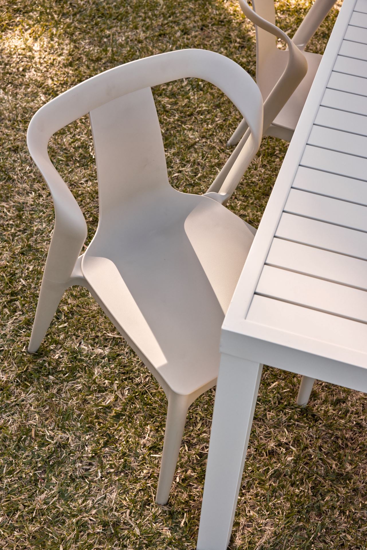 Trädgårdsbord offwhite - 5