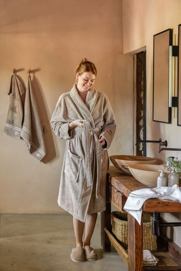 Morgonrock beige - 7