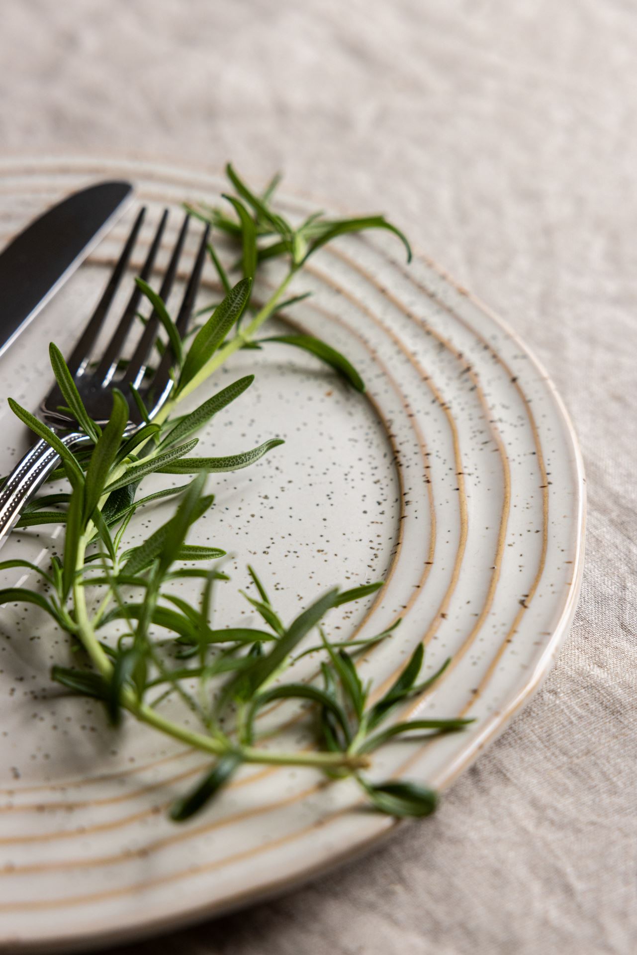 Frukosttallrik ljusbeige - 2