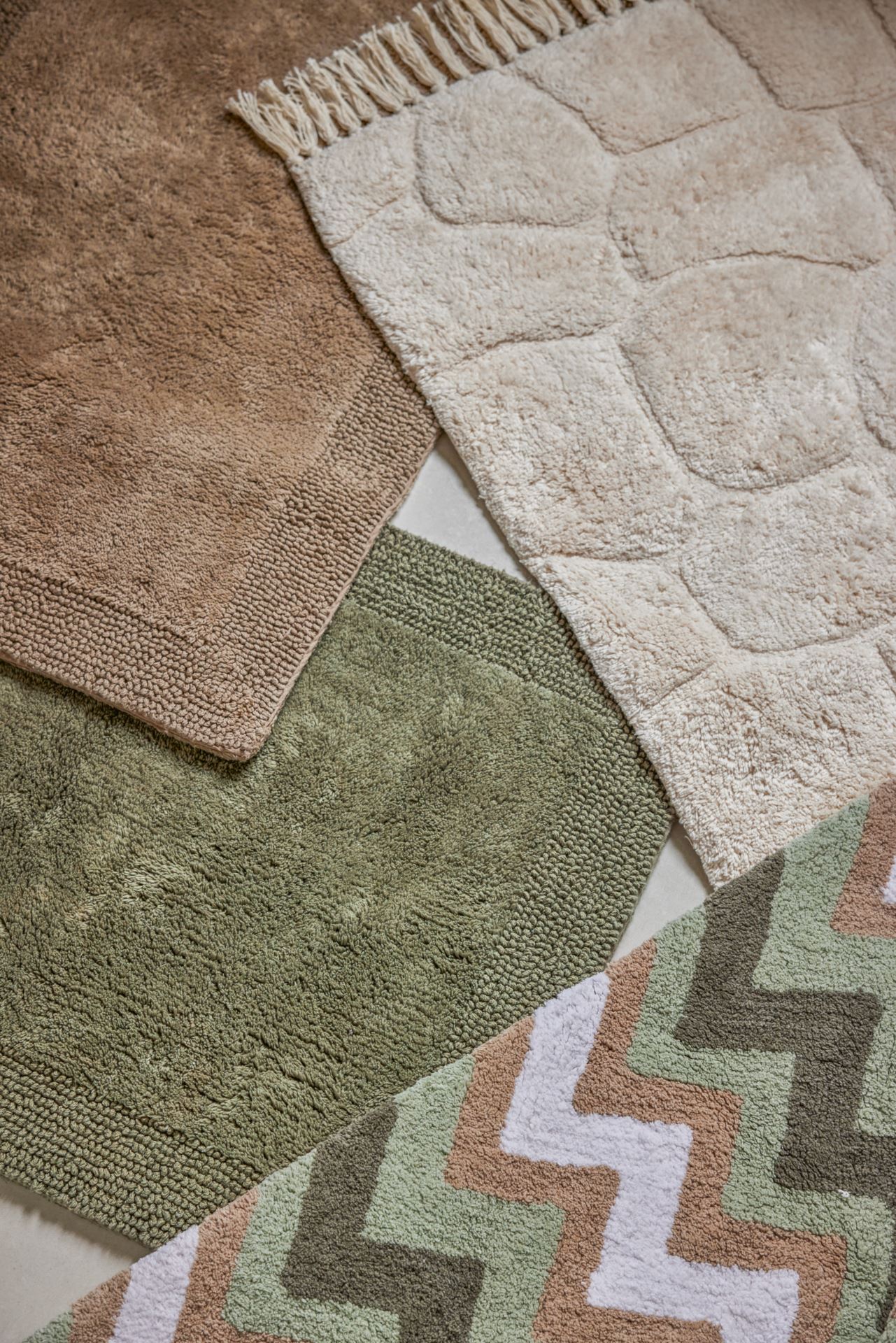 Badrumsmatta olivgrön - 3