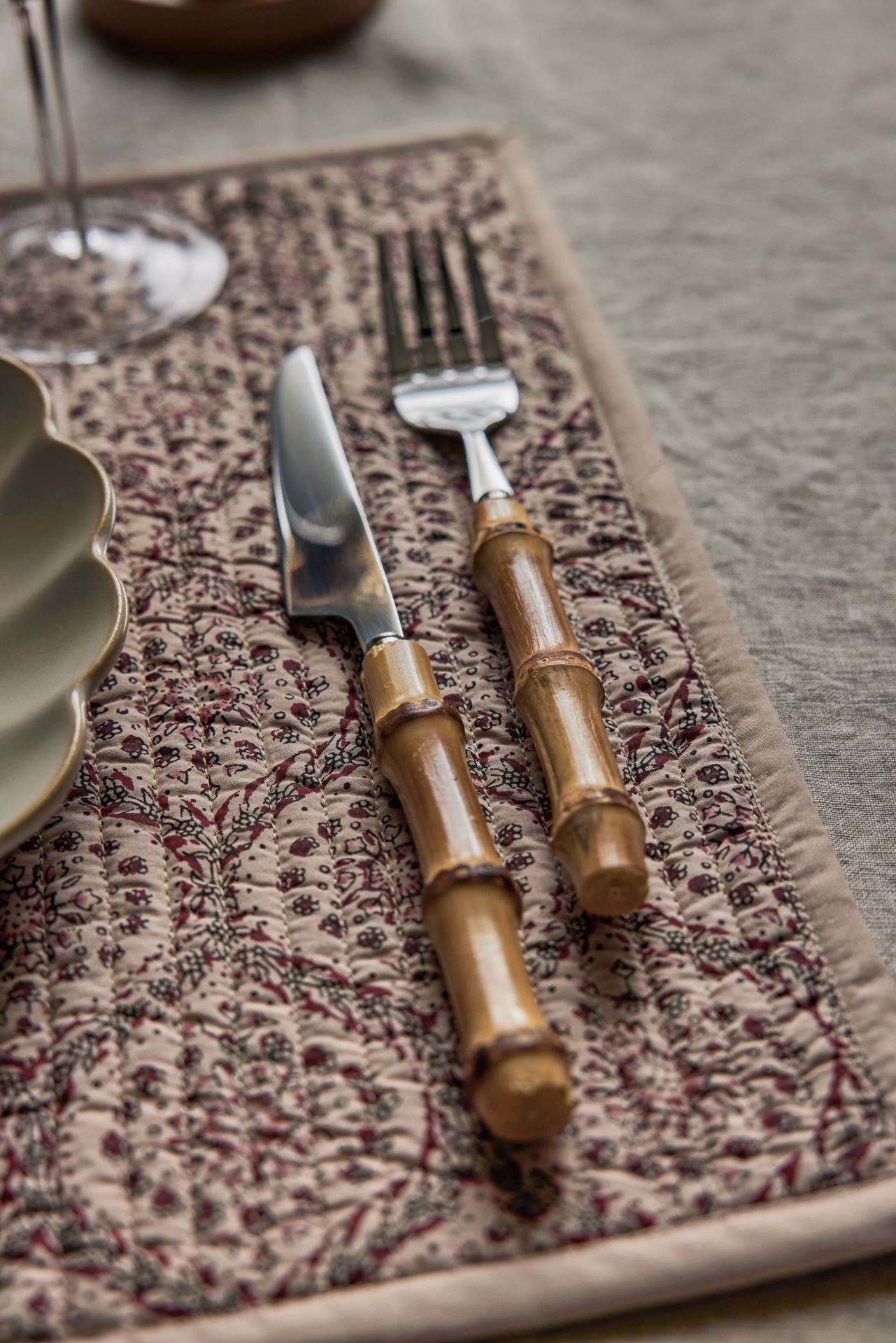 Bestick i 3 delar natur - 2