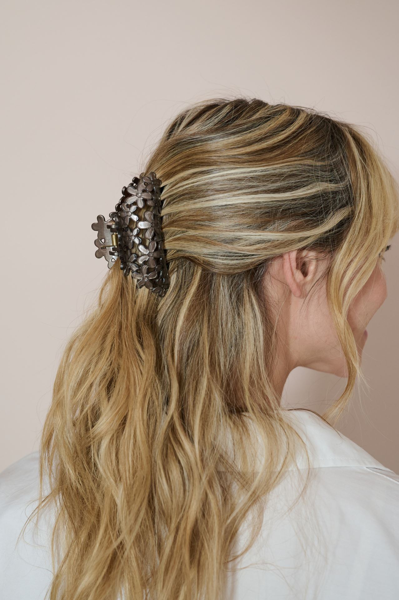 Hårklämma brun - 2