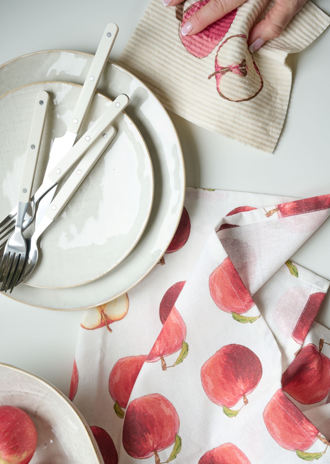 Kökshandduk röd - 5