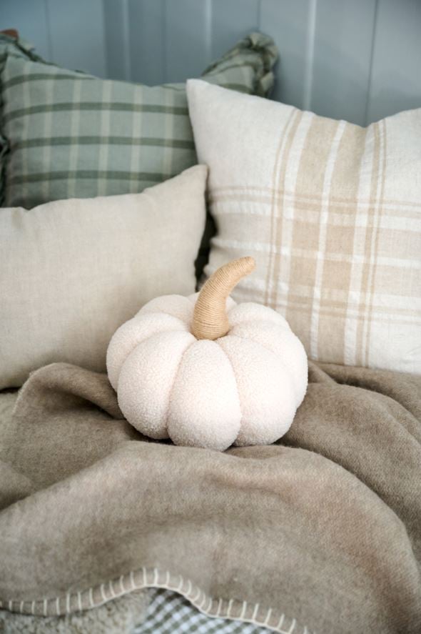Pläd beige - 2