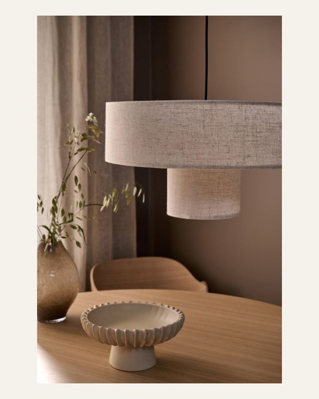 Lampskärm natur - 28 cm ø52 natur - 1