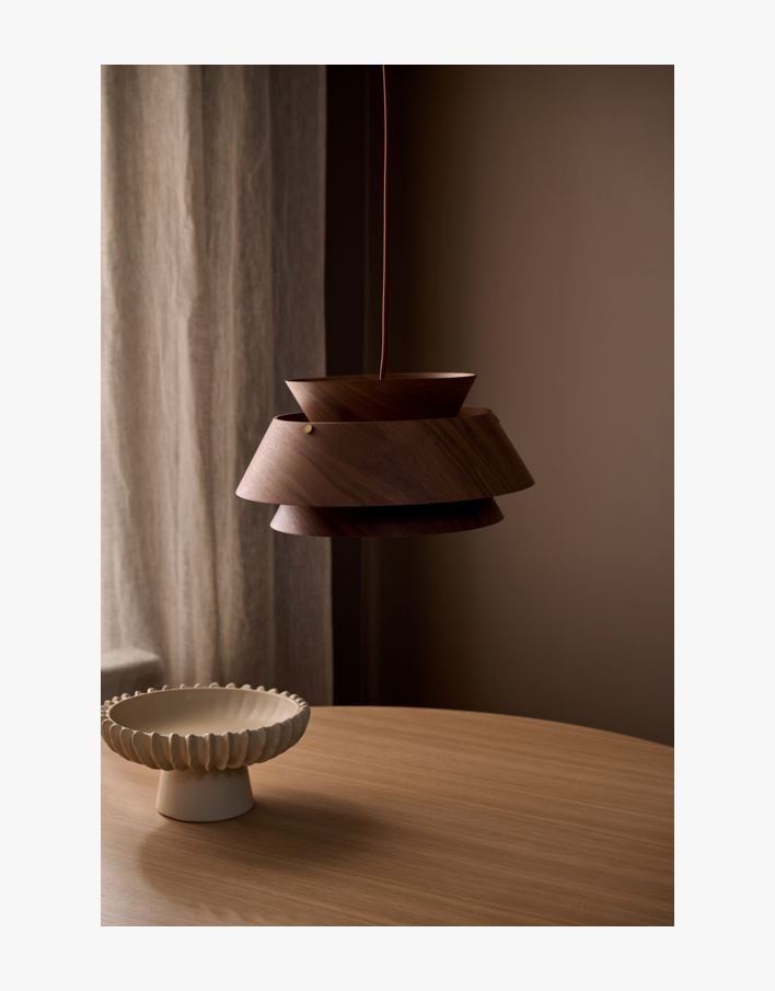 Taklampa brun - 21 cm ø33 brun - 1