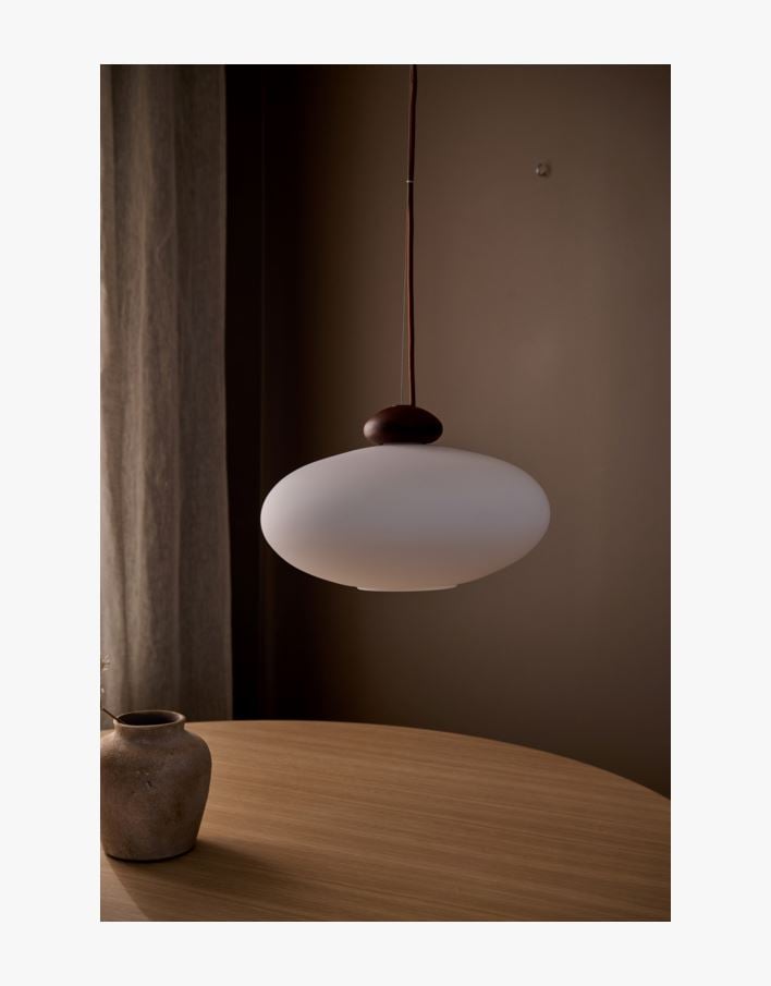 Taklampa brun - 18 cm ø36 brun - 1