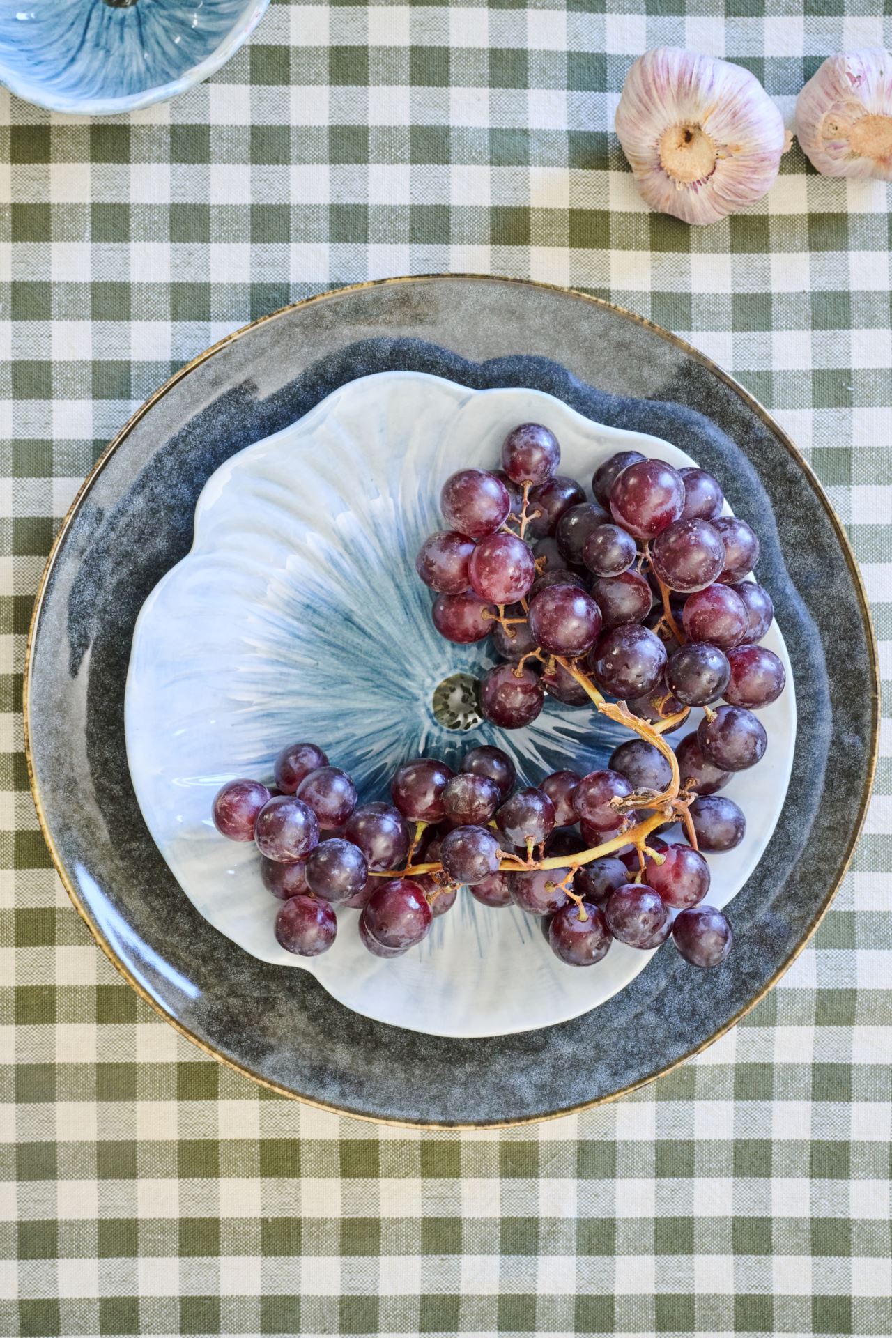 Tallrik mörkblå - 2