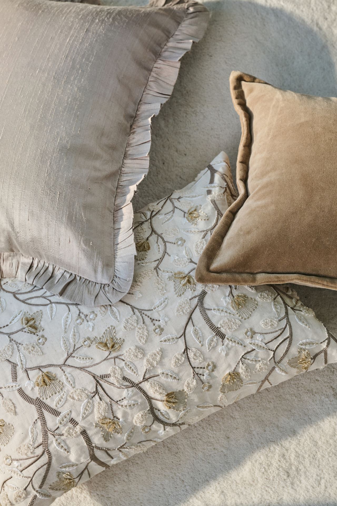 Kuddfodral taupe - 2