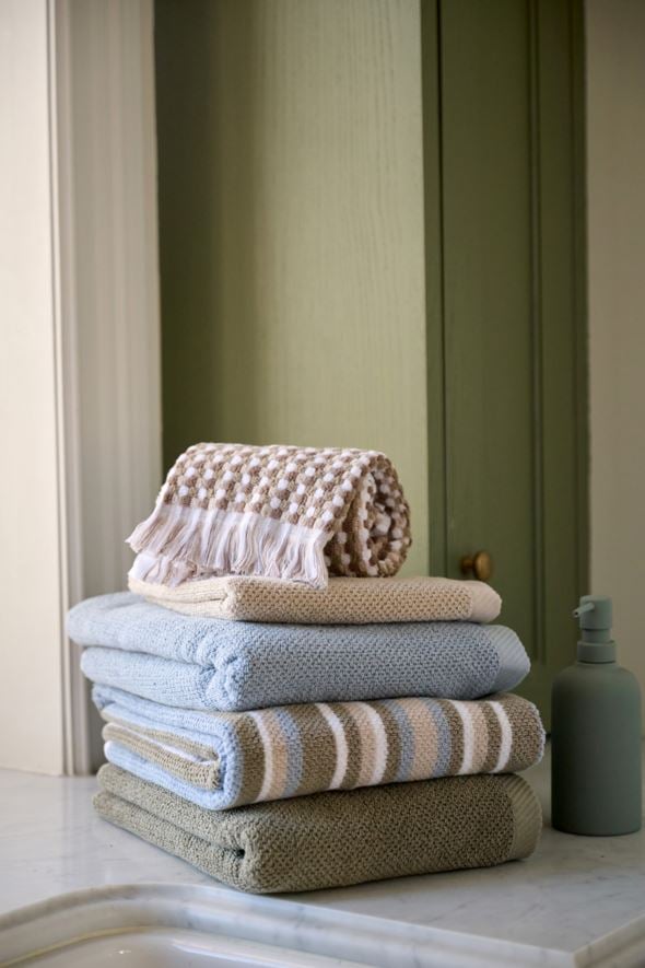 Handduk multi/beige - 2