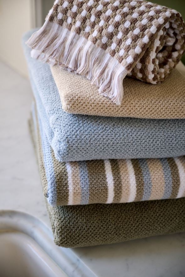 Handduk multi/beige - 3