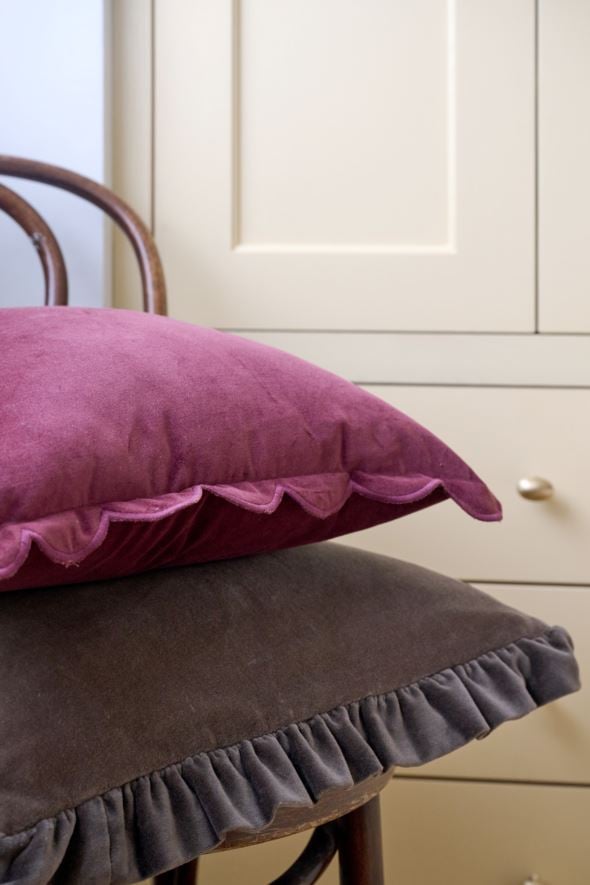 Kuddfodral burgundy - 5