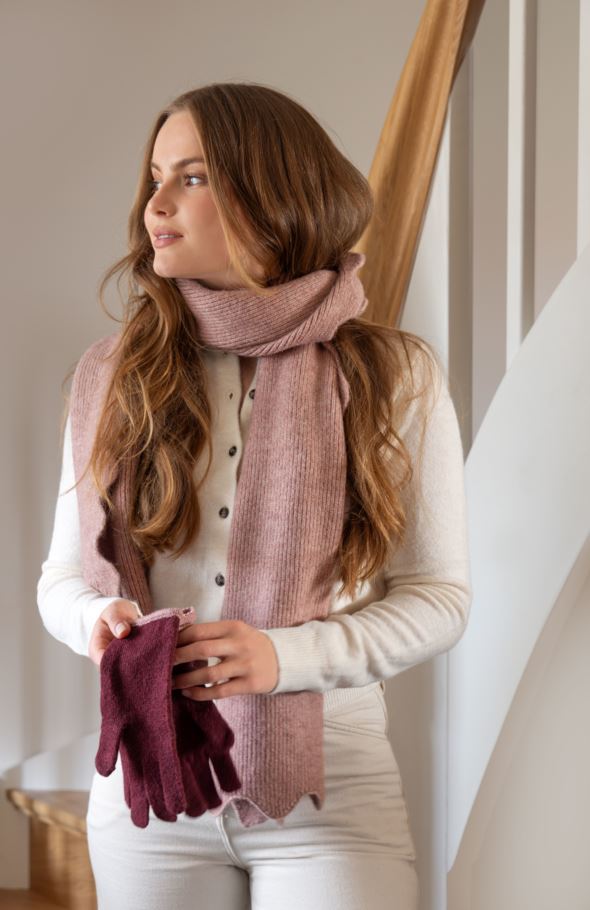 Scarf rose - 4