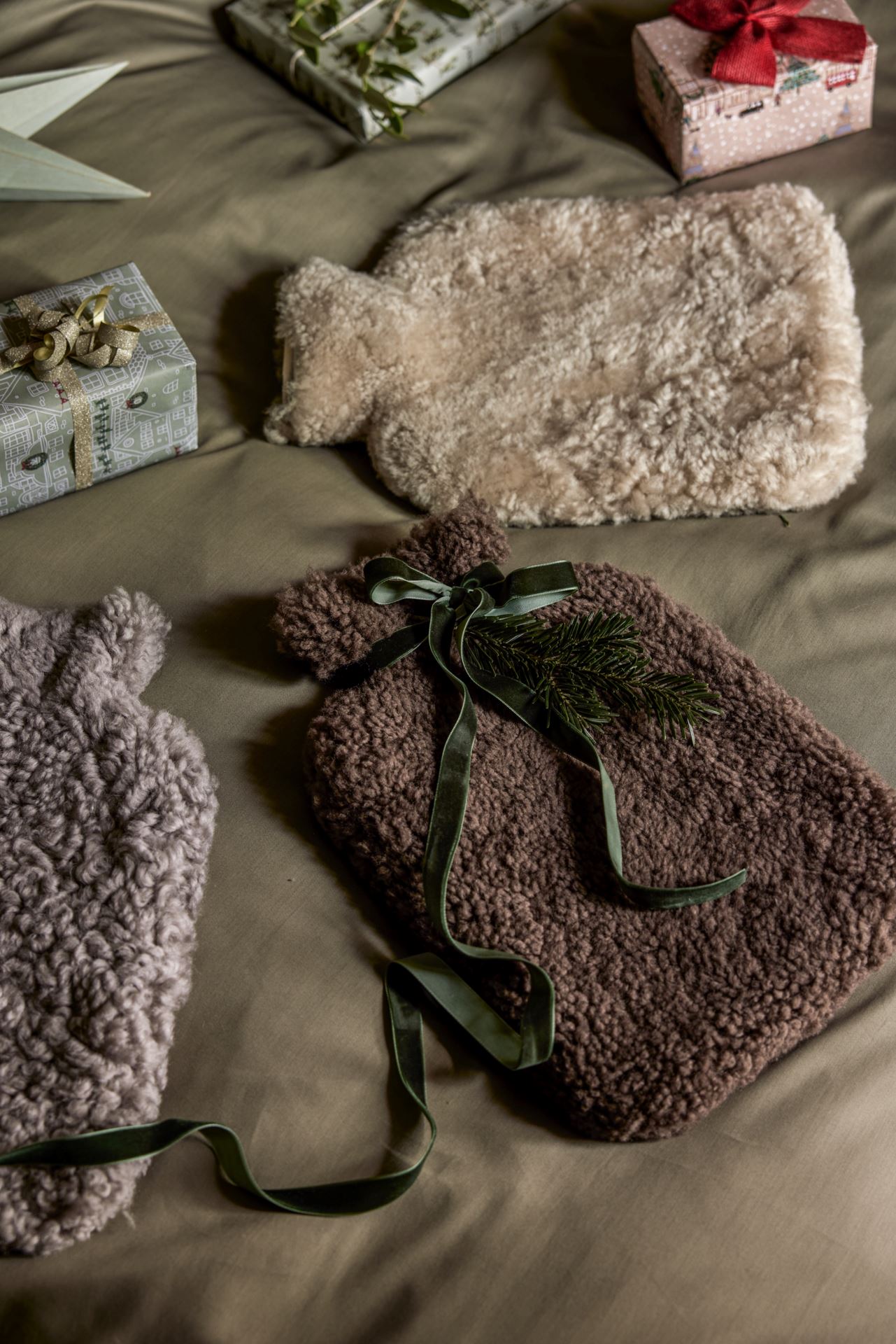 Värmeflaska ljusgrå - 3