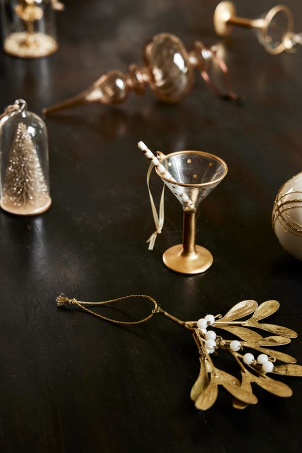 Julgransdekoration guld - 4