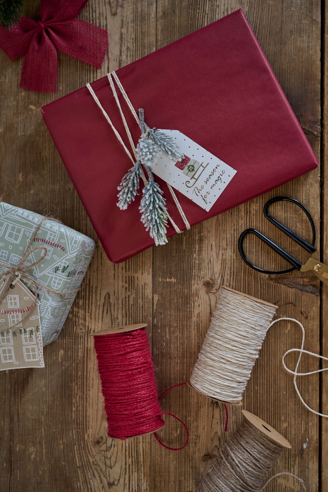 Presentsnöre natur - 3