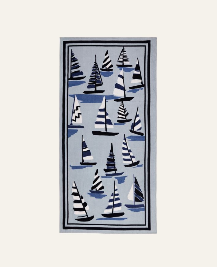 Badlakan blå - 90x180 cm blå - 1