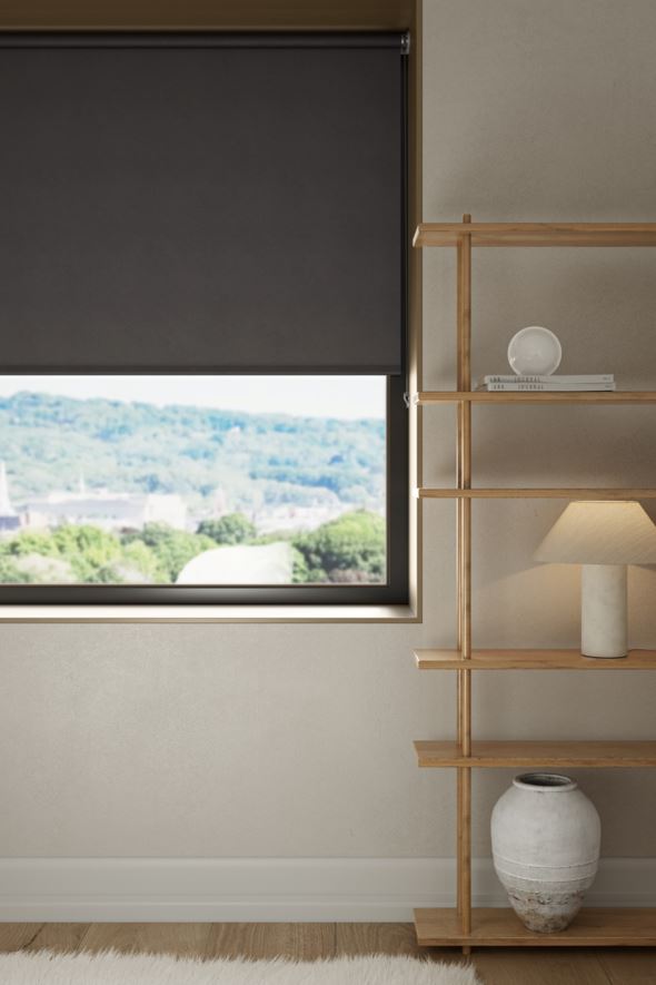 Mörkläggande rullgardin grå - 2